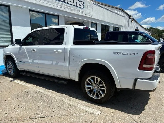 Used 2022 Bright White Clearcoat Ram Laramie image 4