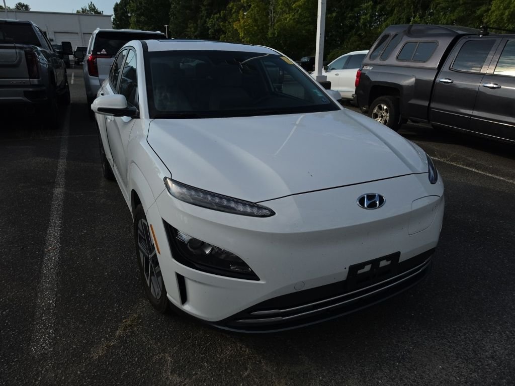 Certified 2023 Hyundai Kona EV SEL with VIN KM8K33AG0PU164621 for sale in Matthews, NC
