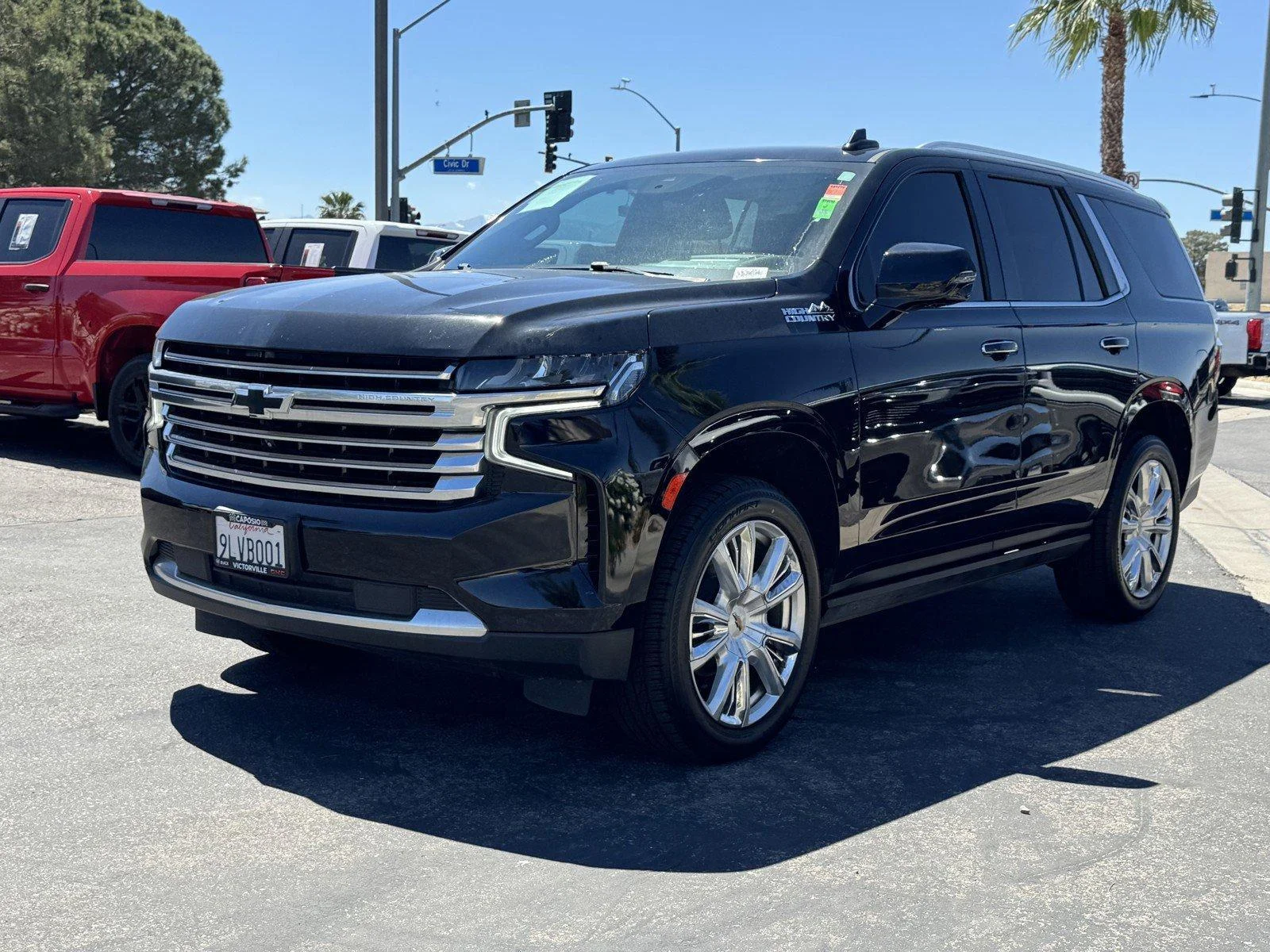 Used 2022 Black Chevrolet High Country image 3