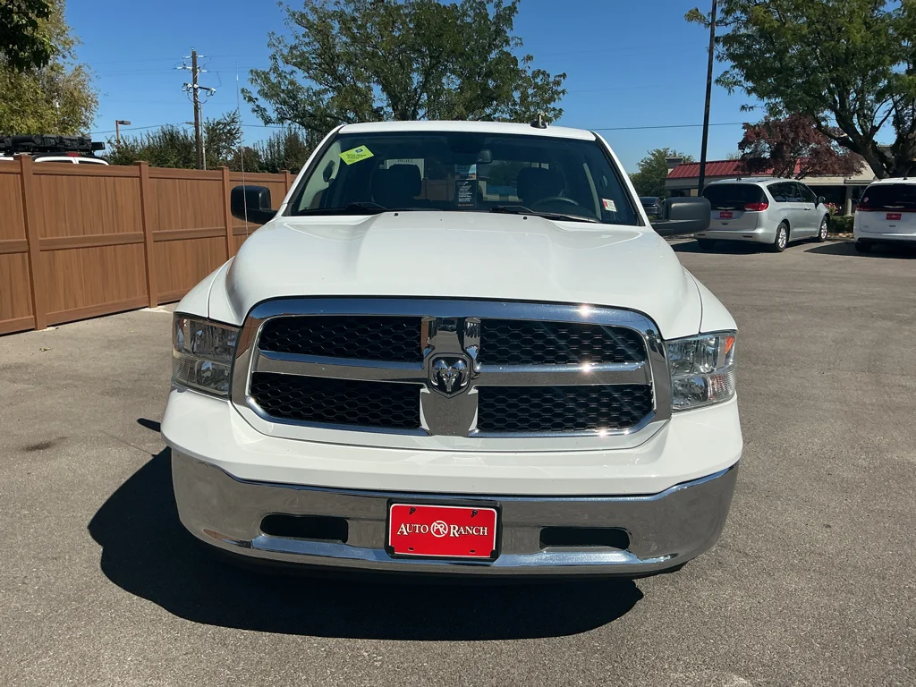 Used 2023 Bright White Clearcoat Ram SLT image 2