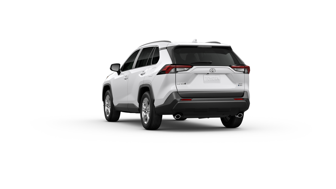 New 2025 Ice Cap Toyota Hybrid XLE image 4