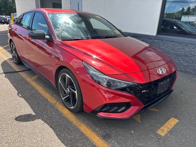 Used 2021 Orange Hyundai N Line image 1