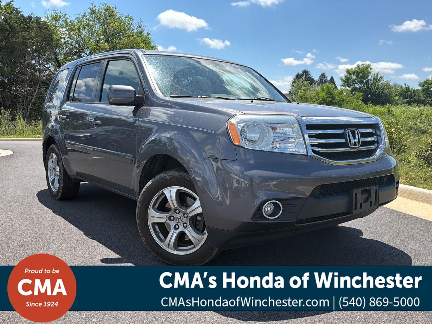 Used 2014 Modern Steel Metallic Honda EX image 1