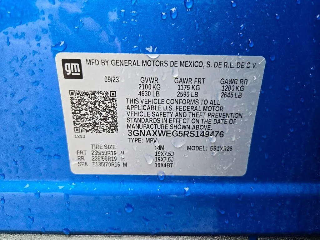 Used 2024 Blue Chevrolet RS image 32