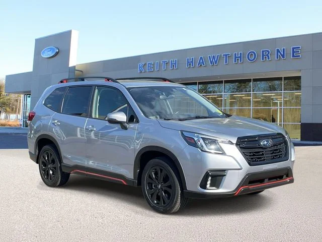 Certified Used 2022 Ice Silver Metallic Subaru Sport image 1