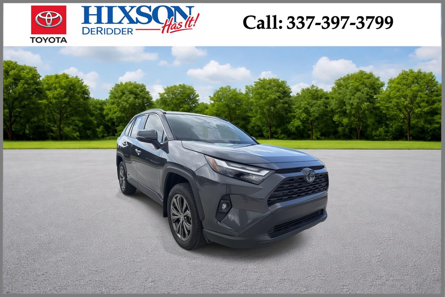 Magnetic Gray Metallic 2024 Toyota RAV4 Hybrid XLE Premium AWD SUV / Crossover All-Wheel Drive Continuously Variable Transmission