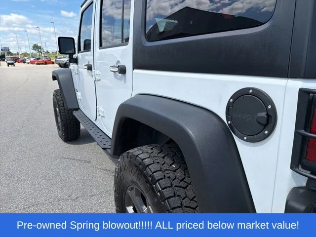Used 2018 White Jeep Unlimited Rubicon image 8