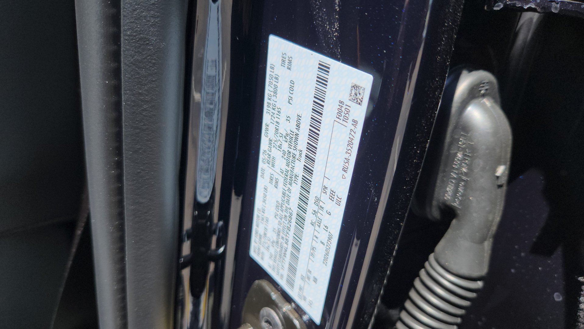New 2026 Antimatter Blue Metallic Ford Tremor image 11