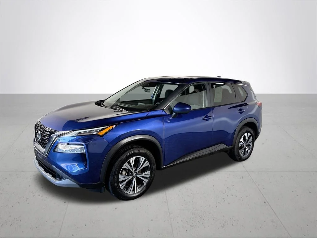 Used 2023 Blue Nissan SV image 2