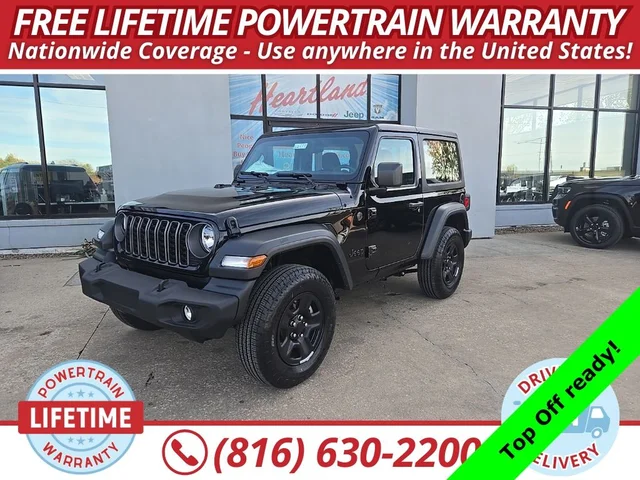 New 2026 Jeep Wrangler Sport 2-door in Excelsior Springs #H26089