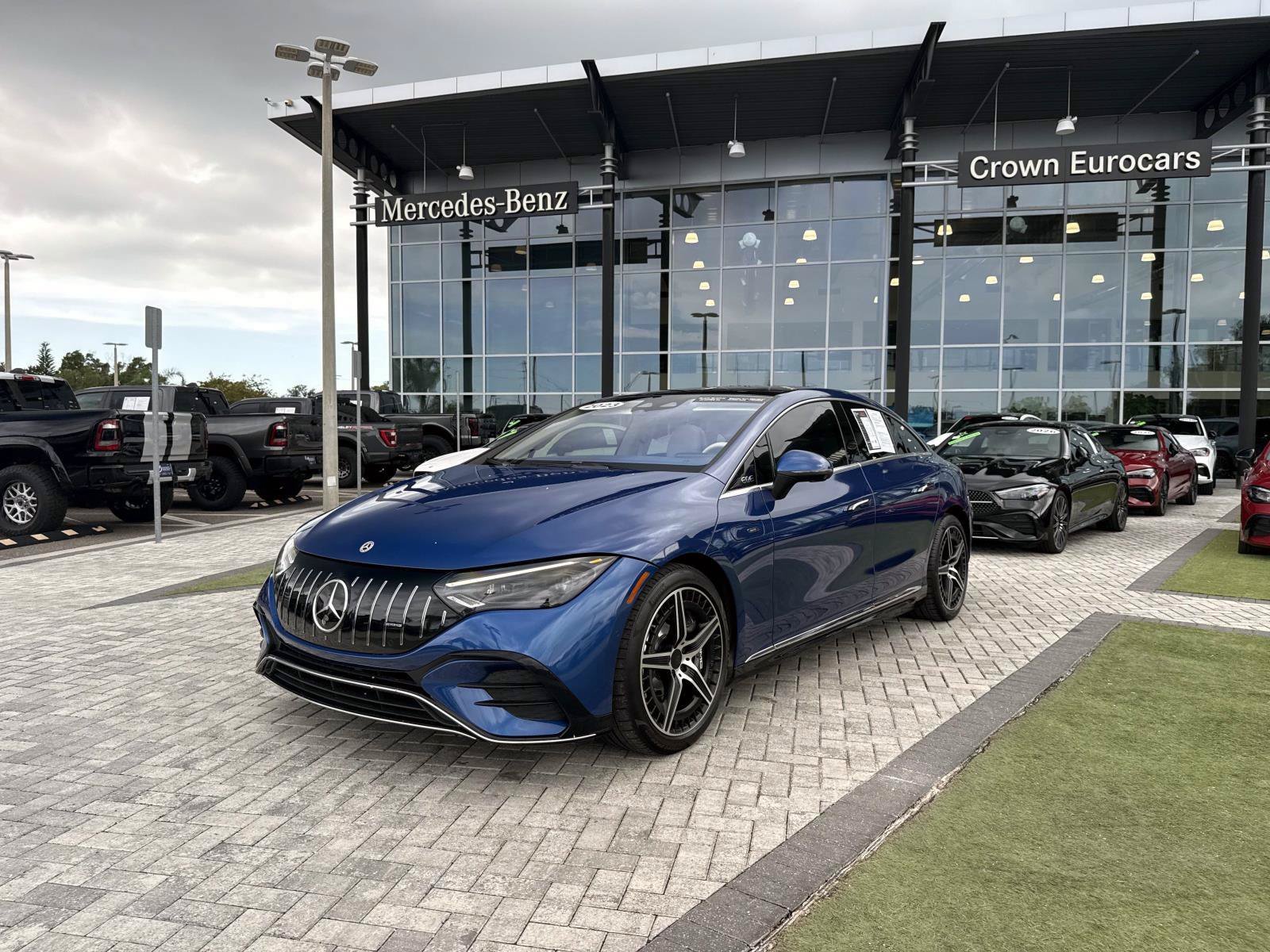 Certified Used 2023 Starling Blue Metallic Mercedes-Benz Base image 2