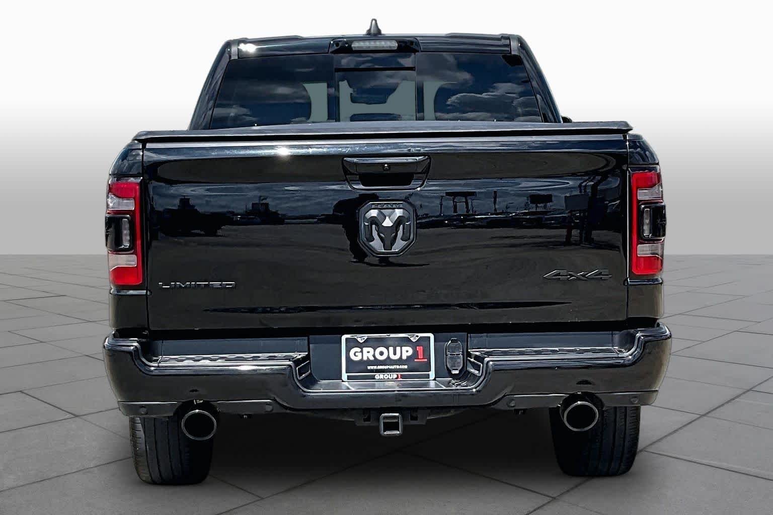 Used 2023 Diamond Black Crystal Pearlcoat Ram Limited image 5