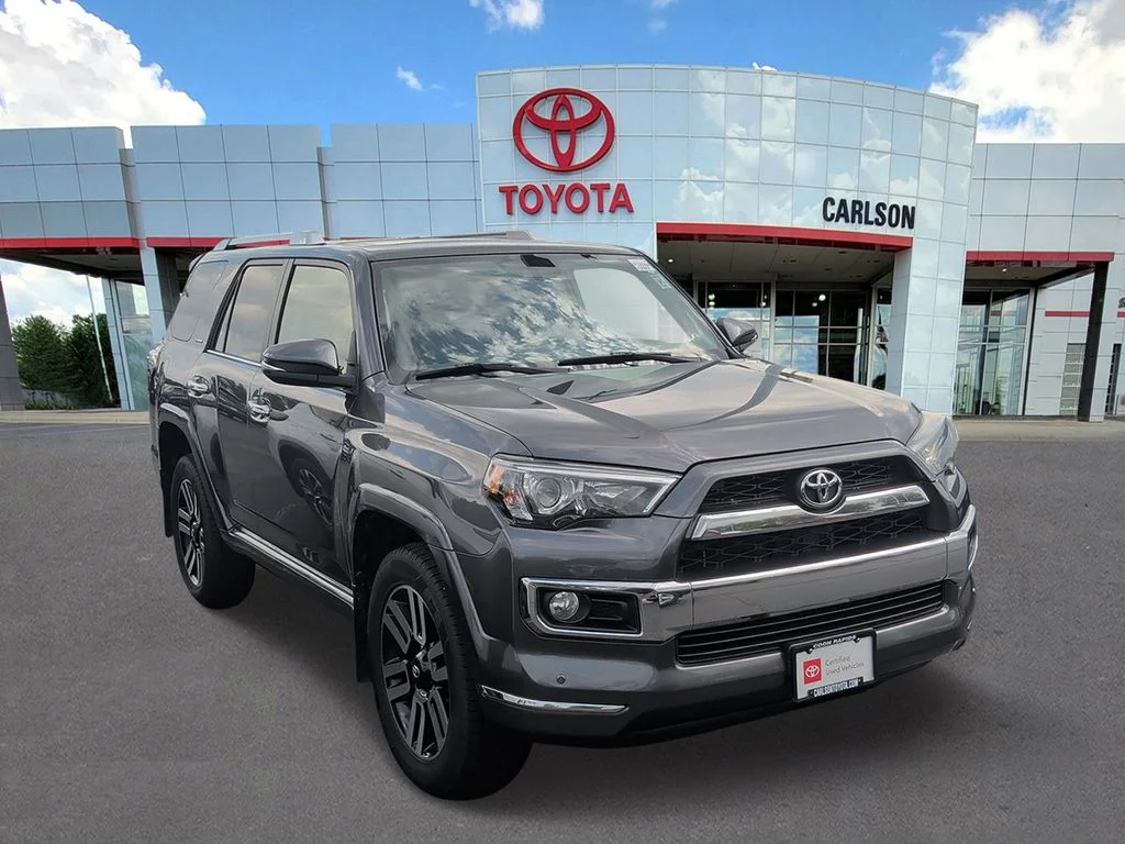Certified 2018 Toyota 4Runner Limited with VIN JTEBU5JR8J5513536 for sale in Minneapolis, Minnesota