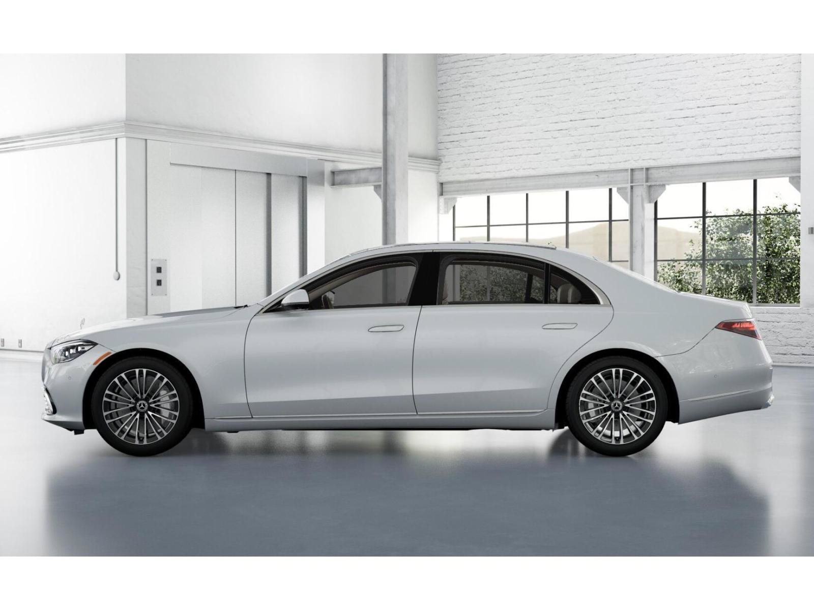 New 2026 MANUFAKTUR Moonlight White Metallic Mercedes-Benz S 580 image 47