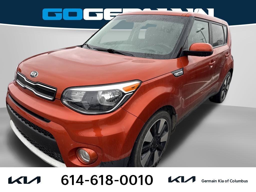 Used 2019 Orange Kia Plus image 1