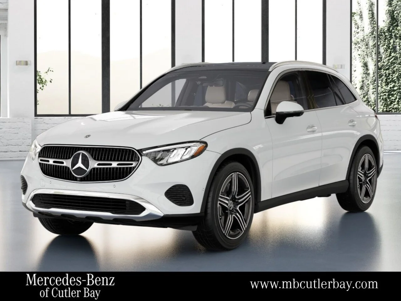 New 2027 Polar White Mercedes-Benz GLC 300 image 1