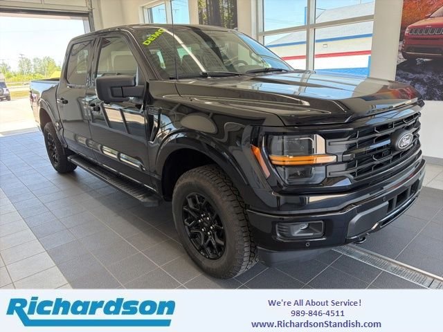 New 2026 Agate Black Metallic Ford XLT image 1