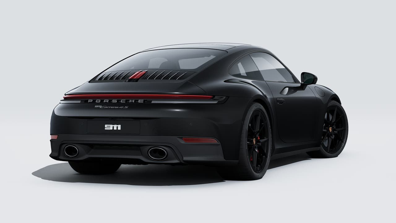 New 2026 Jet Black Metallic Porsche Carrera 4S image 9