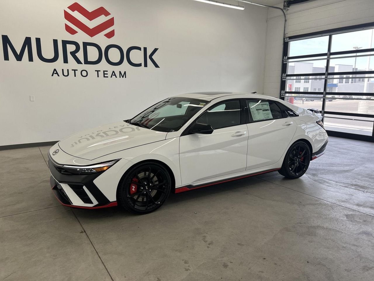 New 2026 Atlas White Hyundai Sedan image 1