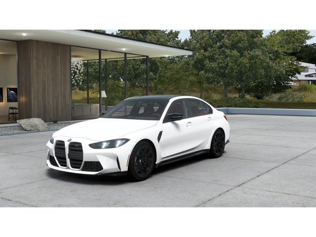 Alpine White 2027 BMW M3 Sedan Rear-Wheel Drive