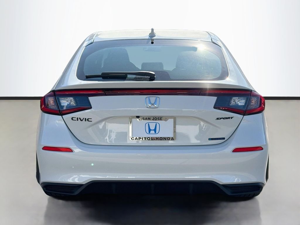 New 2026 Platinum White Pearl Honda FWD Sport Hybrid image 5