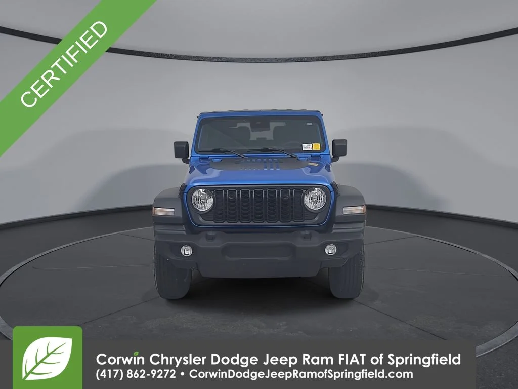 Certified Used 2024 Blue Jeep Sport S image 10