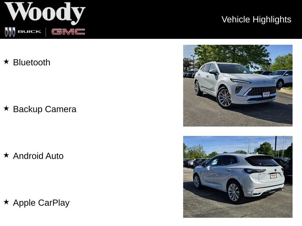 New 2026 Iridescent White Tricoat Buick Avenir image 3