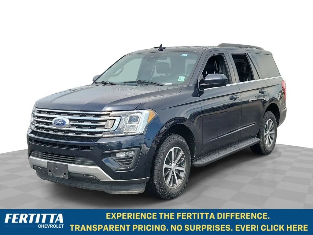 Used 2021 Blue Ford XLT image 1