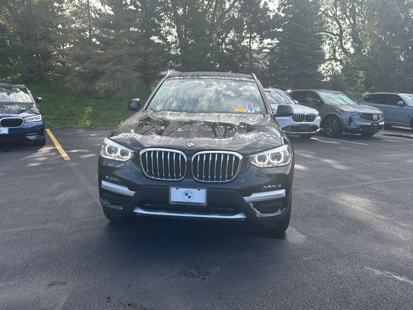 Used 2021 Black Sapphire Metallic BMW xDrive30i image 8