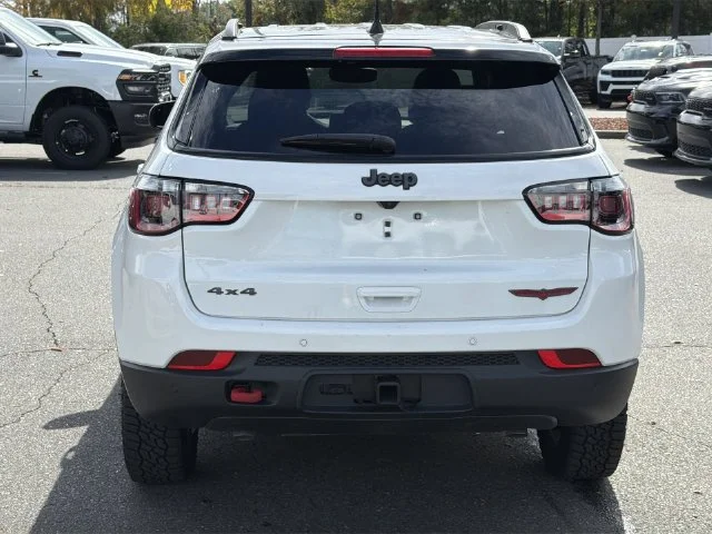 Used 2025 White Jeep Trailhawk image 4