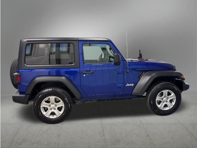 Used 2020 Ocean Blue Metallic Clearcoat Jeep Sport S image 6