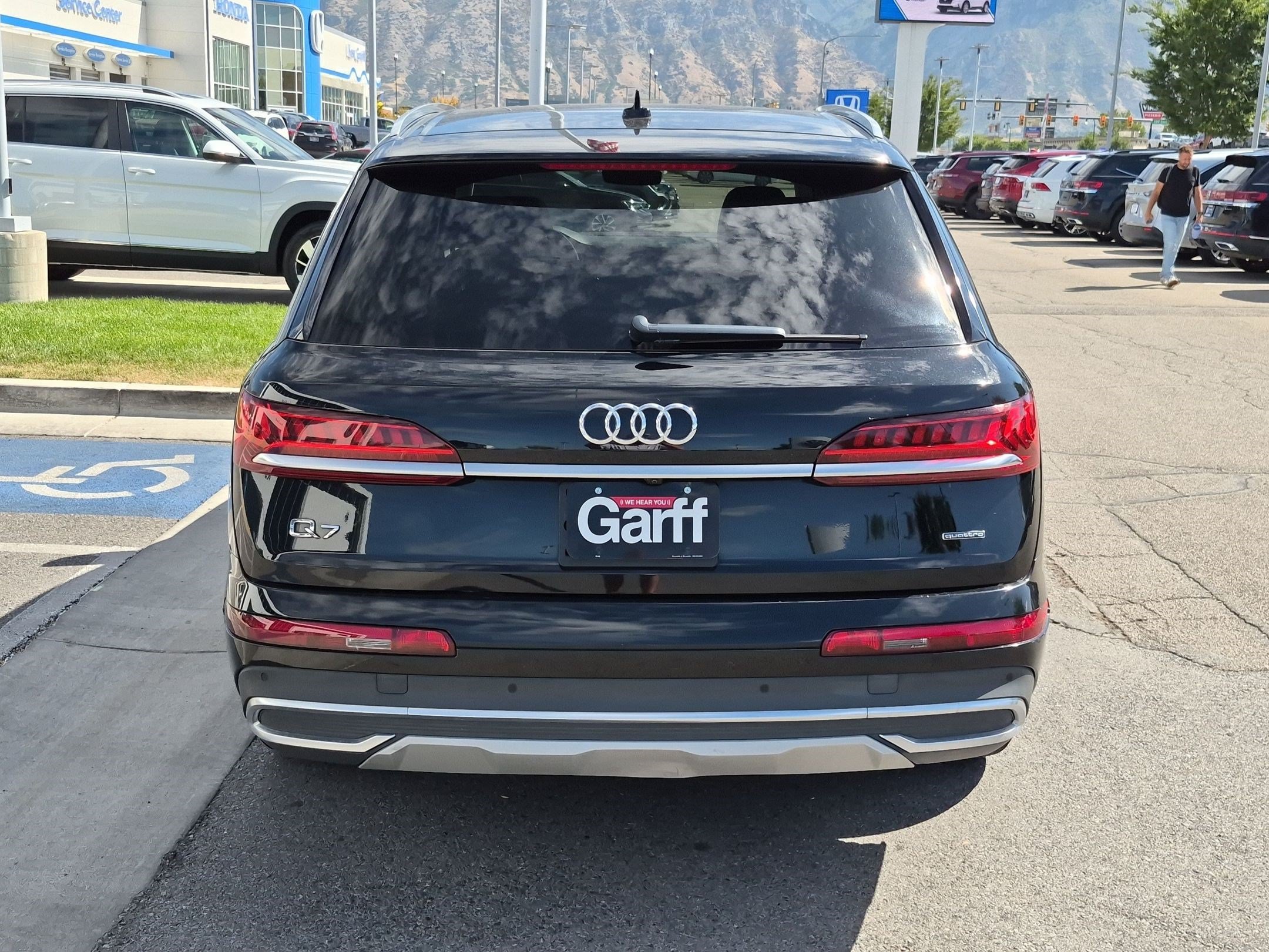 Used 2021 Night Black Audi Premium Plus image 4