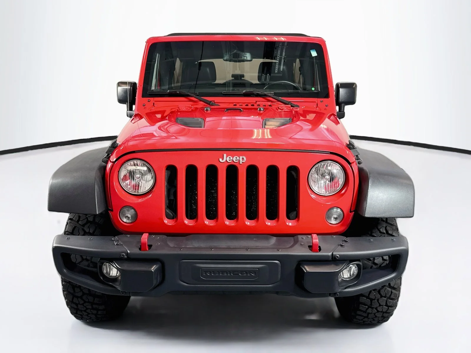 Used 2016 Firecracker Red Clearcoat Jeep Rubicon Hard Rock image 6