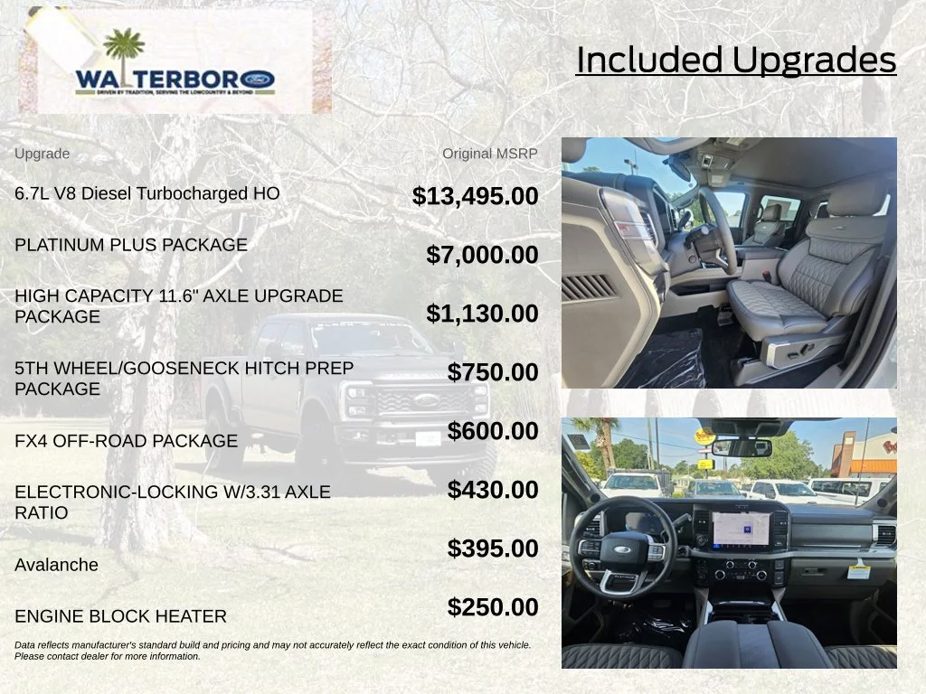 New 2026 Avalanche Ford F-250® Platinum® image 10
