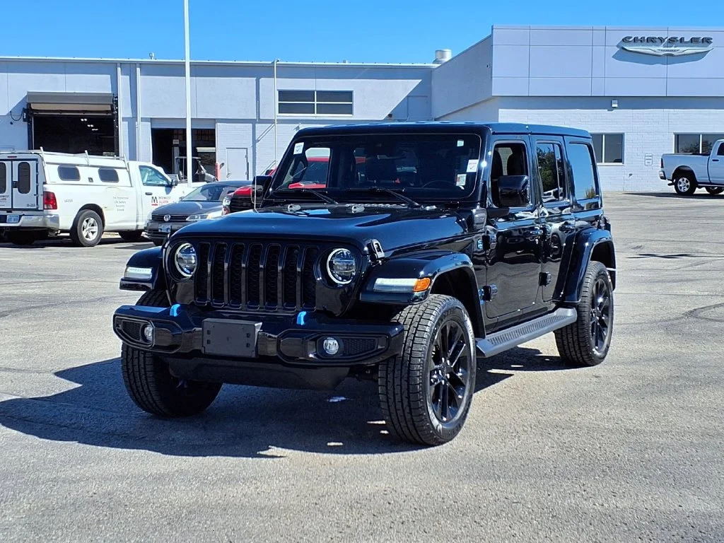 Used 2021 Jeep Wrangler Unlimited High Altitude 4XE with VIN 1C4JJXP69MW776733 for sale in Kansas City