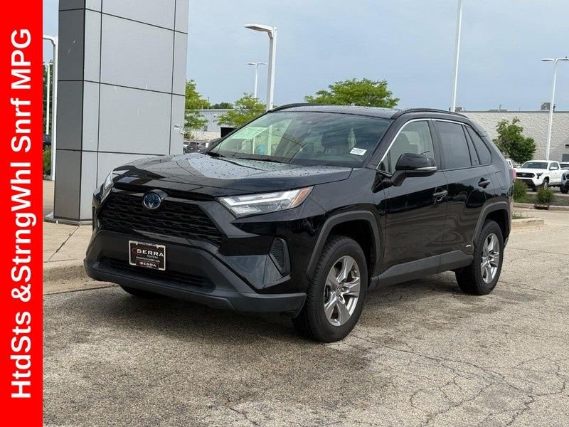 Used 2023 Midnight Black Metallic Toyota XLE image 7