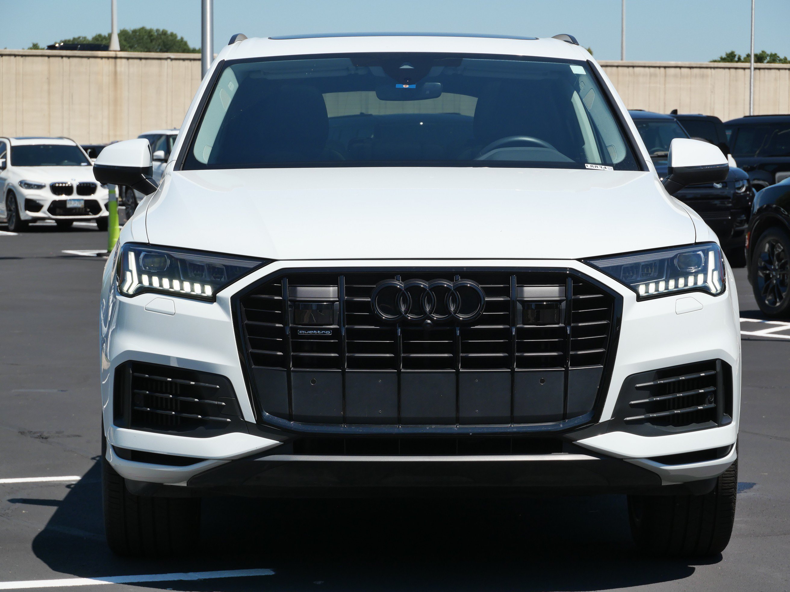 Used 2024 Glacier White Metallic Audi Premium Plus image 8