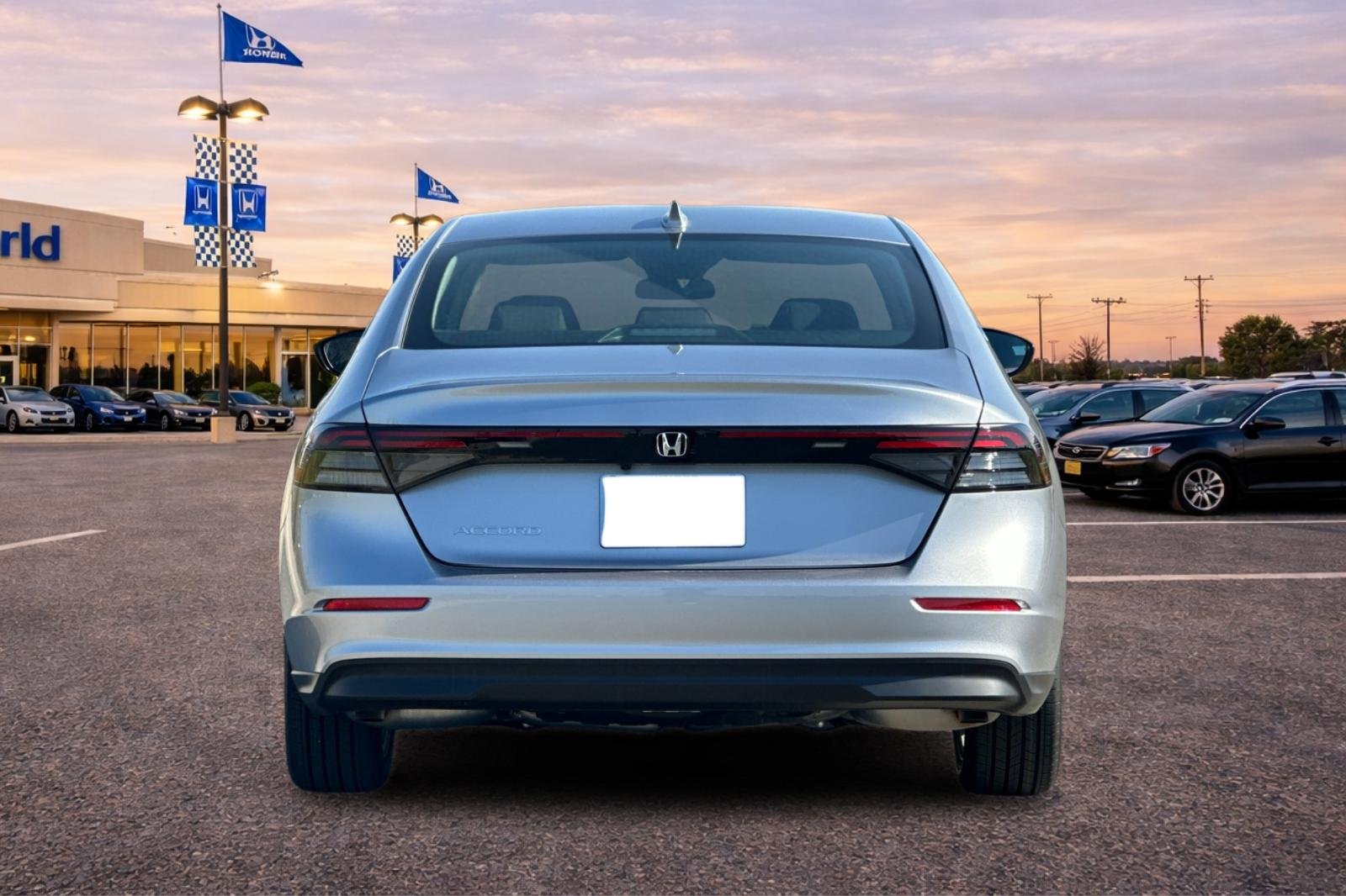 New 2026 Solar Silver Metallic Honda LX image 5
