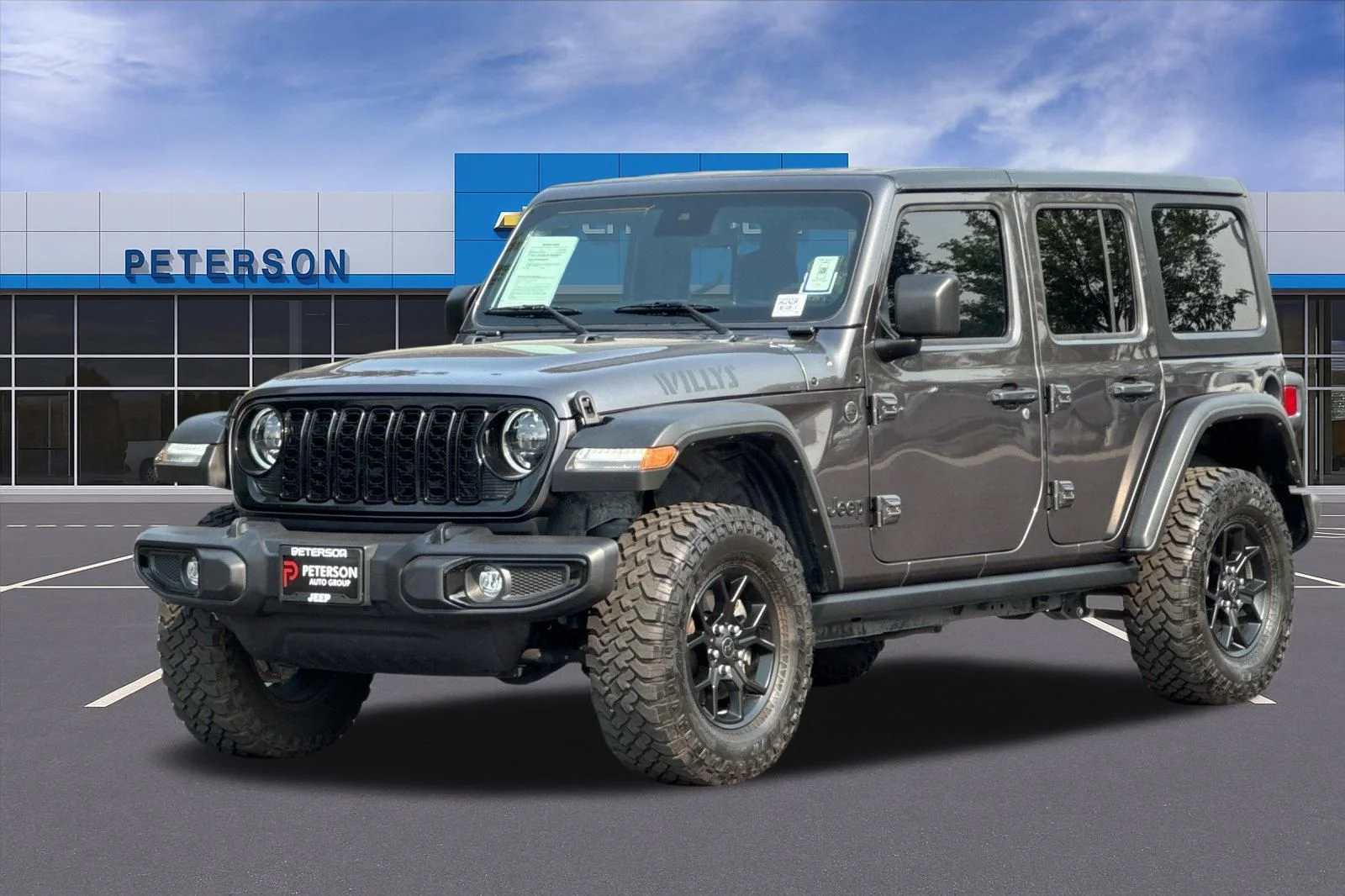 Used 2024 Gray Jeep Sport image 8