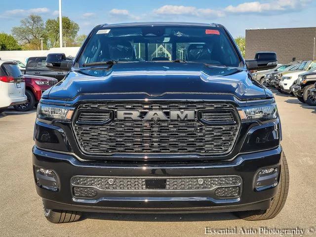 New 2026 Diamond Black Crystal Pearl-Coat Exterior Paint RAM Big Horn/Lone Star image 4