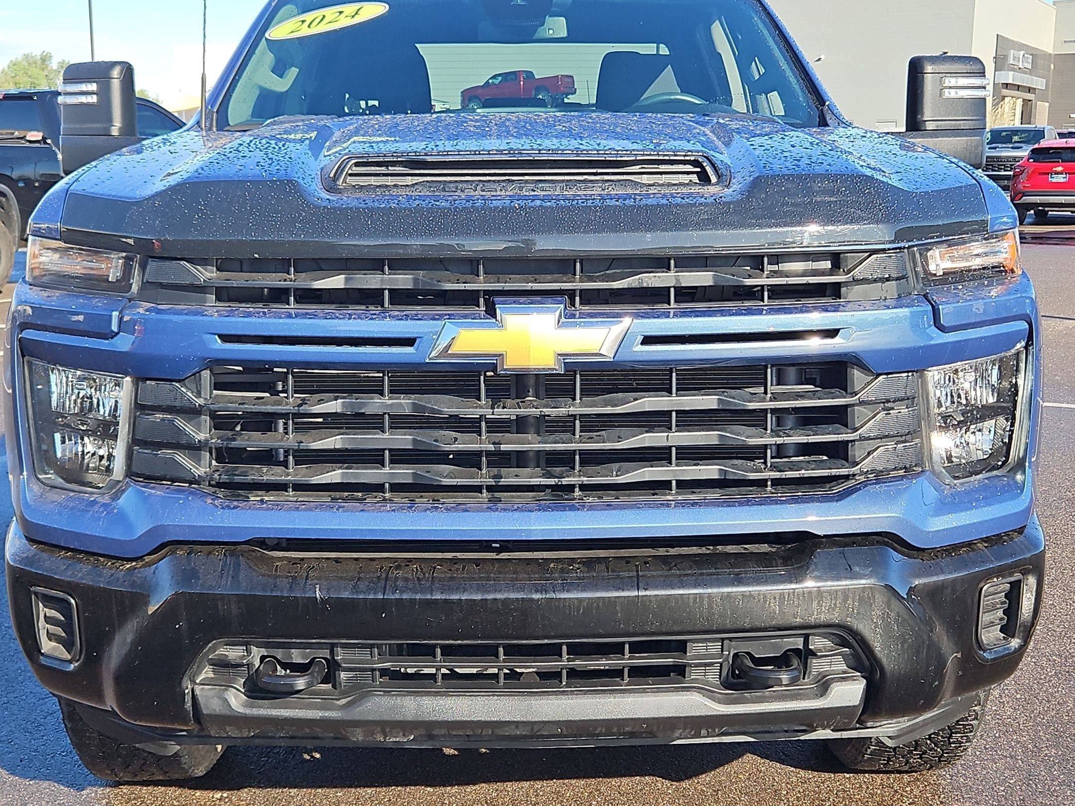 Certified Used 2024 Lakeshore Blue Metallic Chevrolet Custom image 9