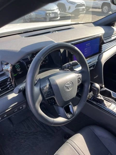Used 2025 Midnight Black Metallic Toyota XSE image 14