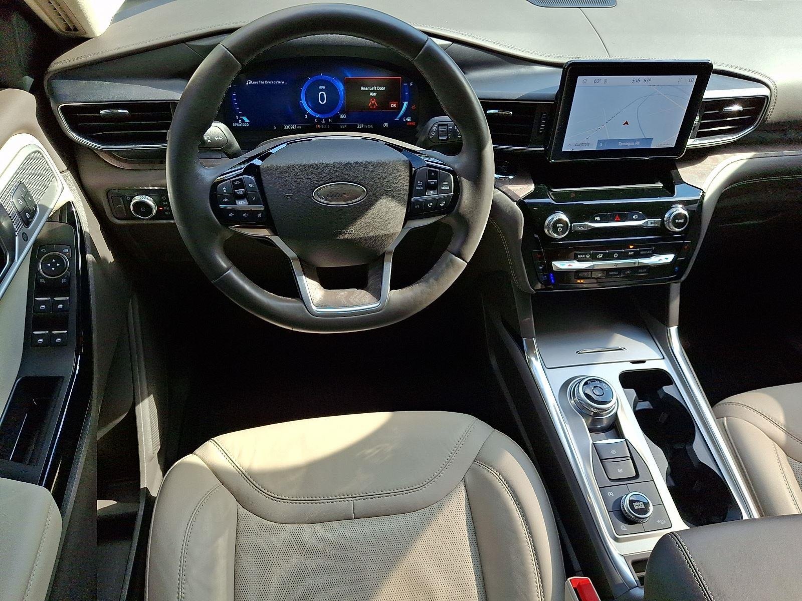 Used 2022 Stone Blue Metallic Ford Platinum image 12