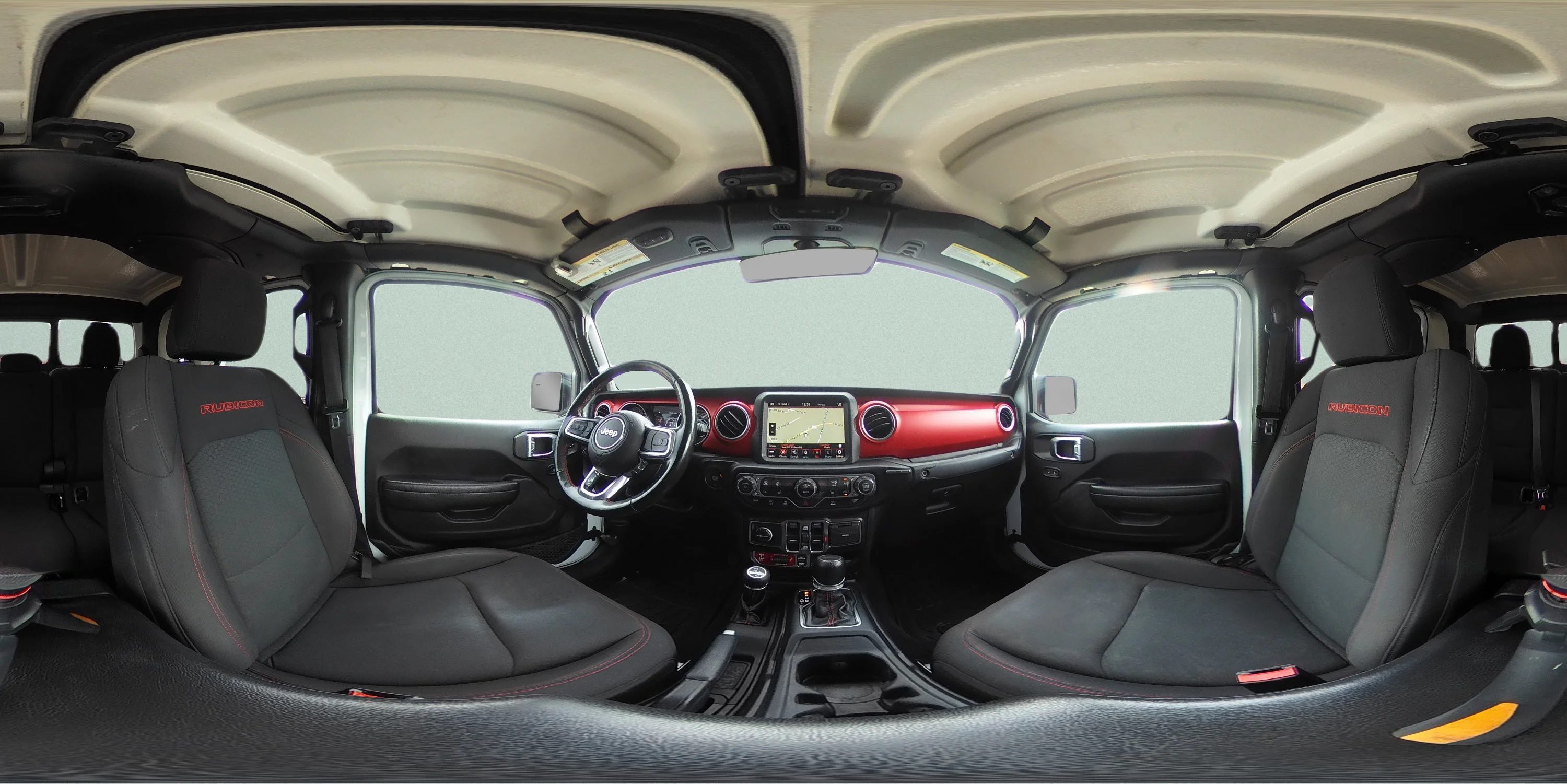 Used 2022 Bright White Clearcoat Jeep Rubicon image 9