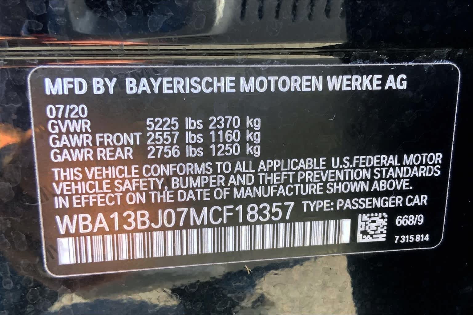 Certified Used 2021 Jet Black BMW 530i xDrive image 33