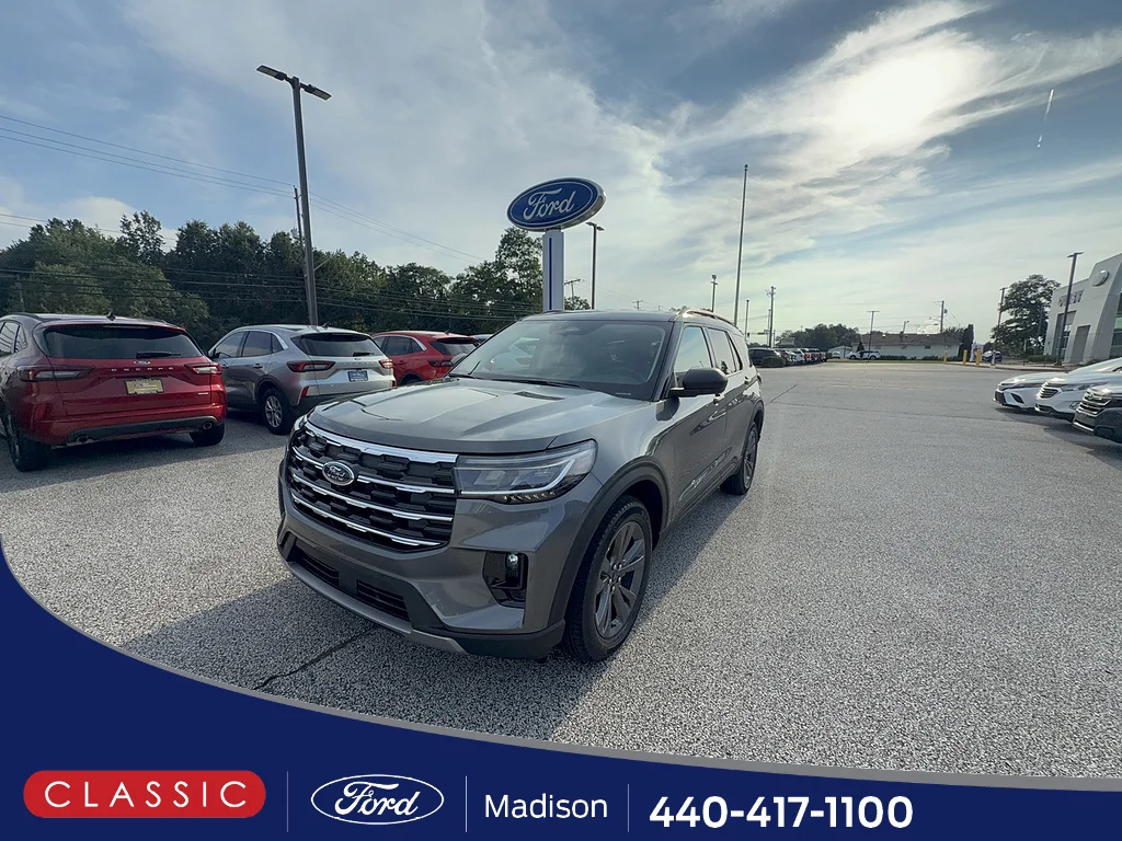 New 2026 Carbonized Gray Metallic Ford Active image 1