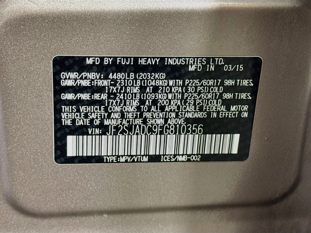 Used 2015 Brown Subaru 2.5i Premium image 39