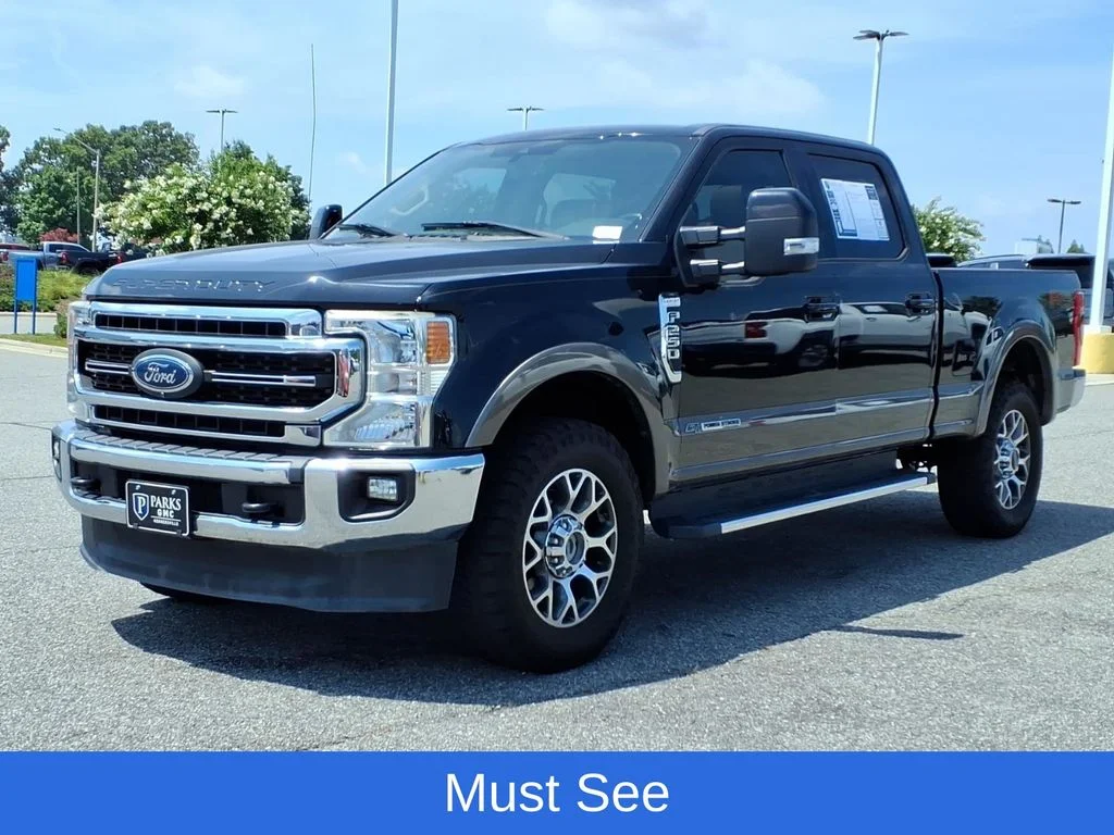 Used 2020 Black Ford Lariat image 2