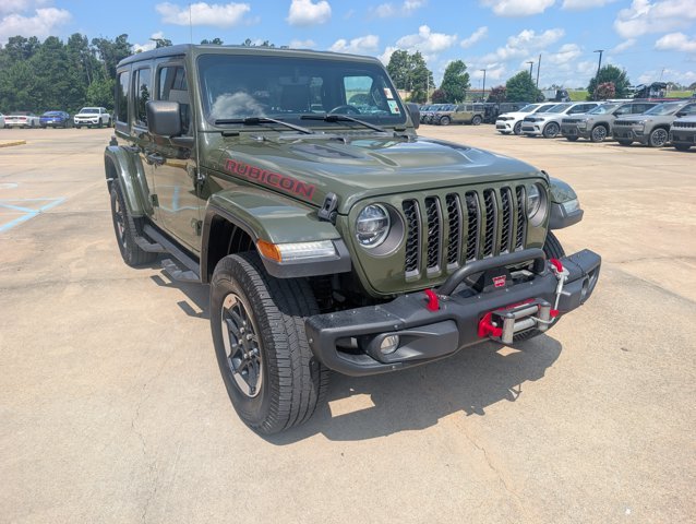 Used 2021 Sarge Green Clearcoat Jeep Unlimited Rubicon image 7
