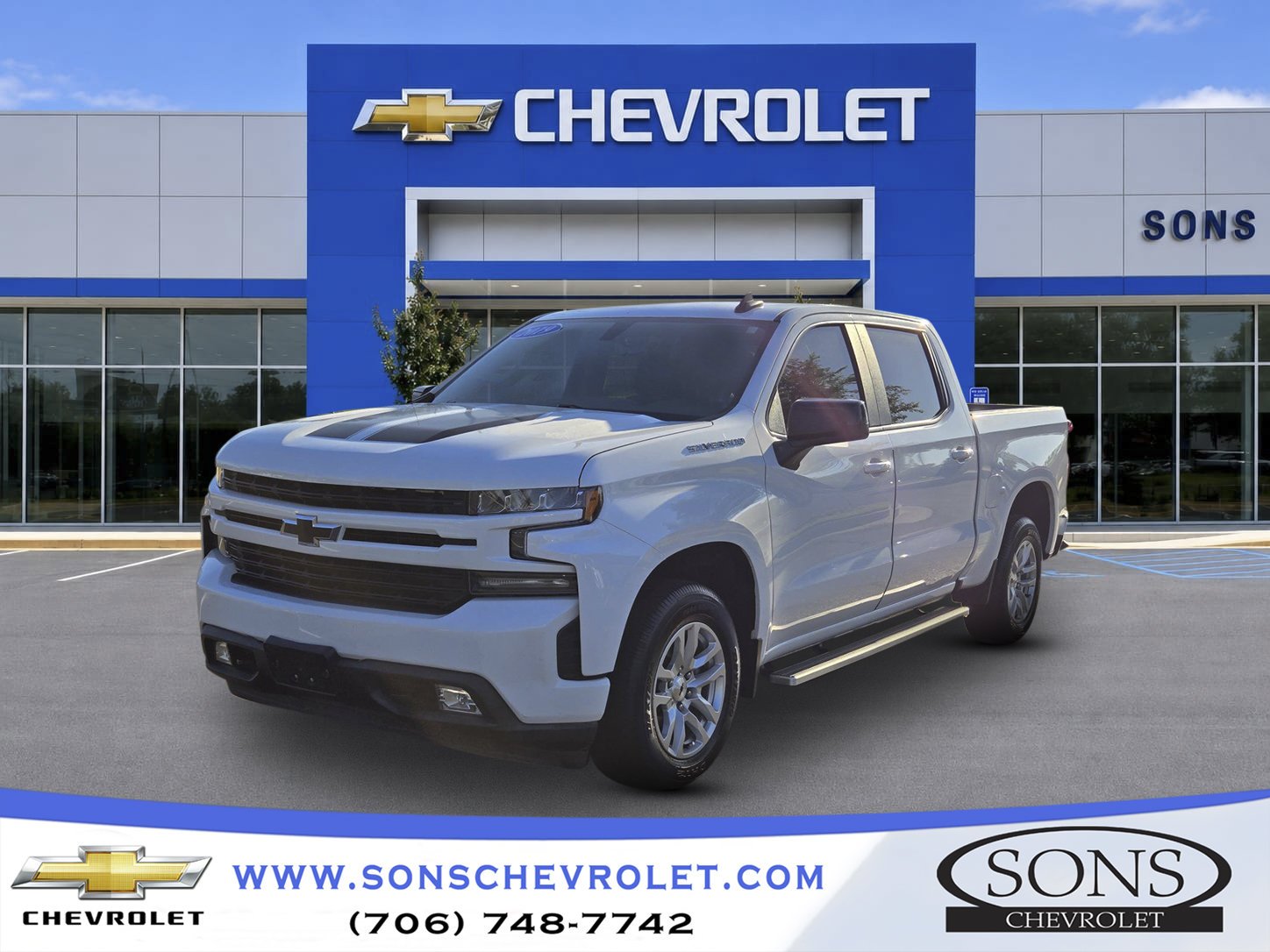 Used 2019 SUMMIT WHITE Chevrolet RST image 1